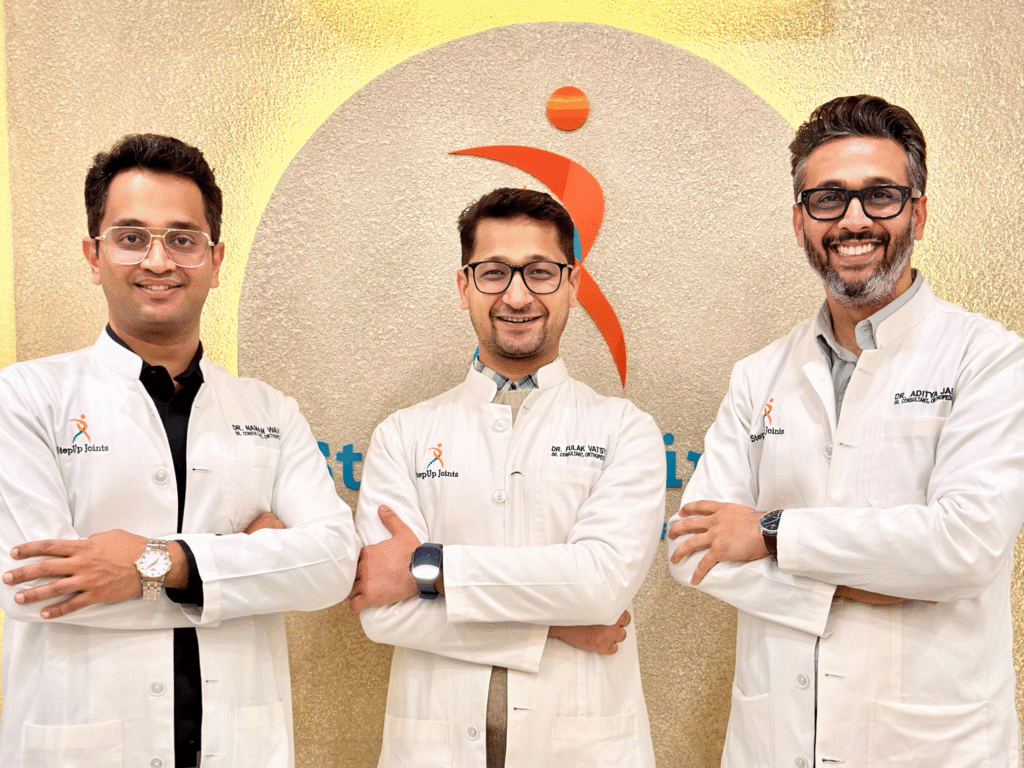 StepUp Joints orthopaedic clinic website