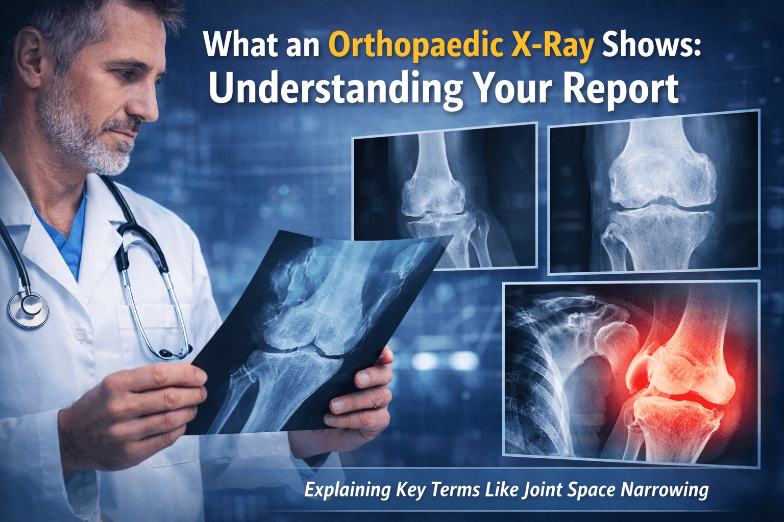 What an Orthopaedic X-Ray Shows : Understanding Your X-Ray.